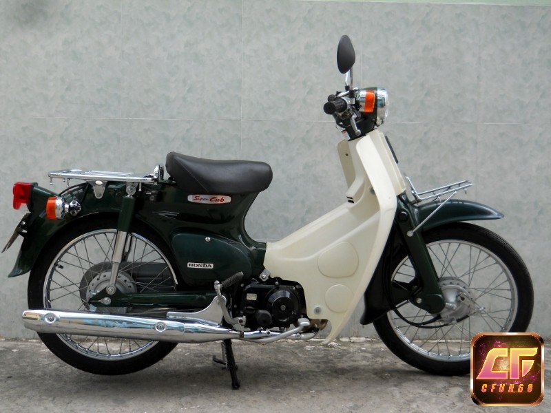 Xe cub nhật được trang bị nhiều thiết bị hiện đại.