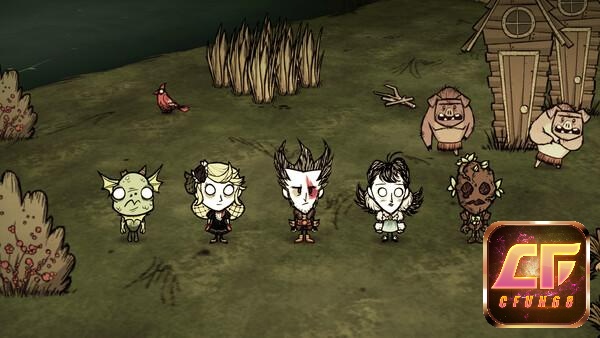 Don't Starve Together cho phép người chơi tham gia các thử thách sinh tồn cùng bạn bè