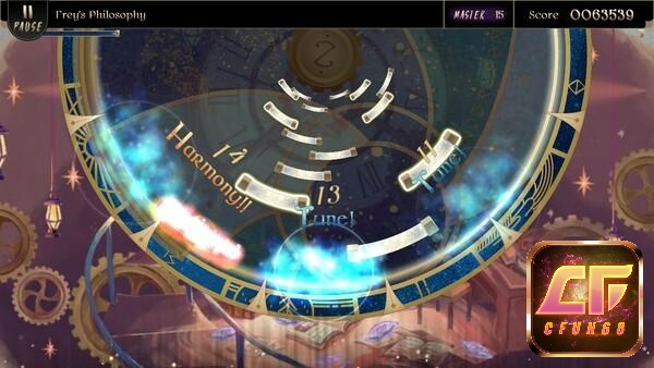 Lanota là một trong số ít game âm nhạc tích hợp cốt truyện nhập vai