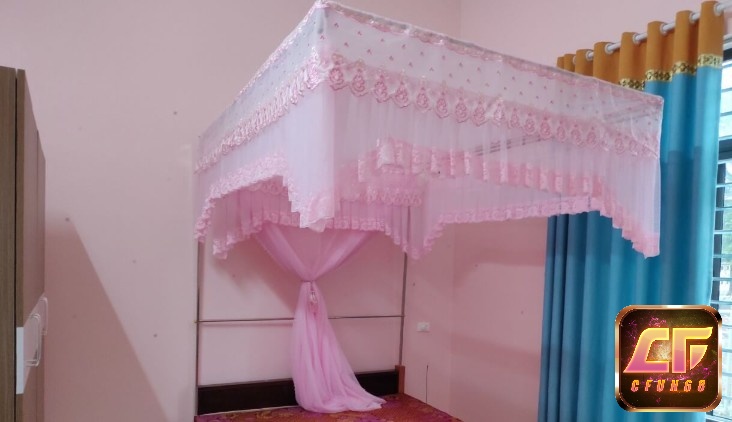 Mung khung là sự kết hợp hoàn hảo của vải mùng và khung cố định,