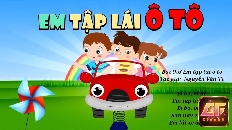 Bíp bô em tập lái ô tô là một sáng tác của Nguyễn Văn Tý