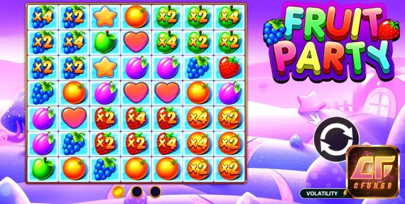 Game Fruit Party là một trò chơi slot video từ Pragmatic Play có 7 cuộn và 7 hàng