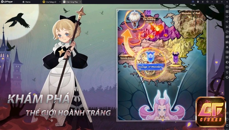 AFK Arena với lối chơi kết hợp giữa MOBA và AFK