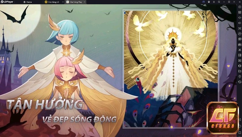 AFK Arena với chất lượng đồ họa 2D với nét vẽ cổ điển