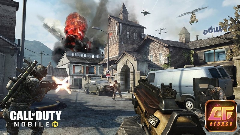 Game Call of Duty: Mobile có lối chơi bắn súng góc nhìn thứ nhất hấp dẫn và kịch tính