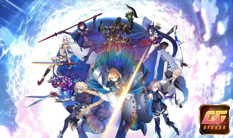 Nhiệm vụ chính trong Fate/Grand Order là sắp xếp thẻ bài để điều khiển Servant