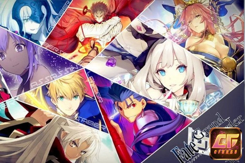 Các chiến binh trong Fate/Grand Order mang chức năng khác nhau