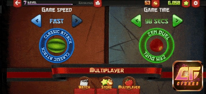 Multiplayer là chế độ dành cho nhiều người với thử thách về tốc độ, thời gian