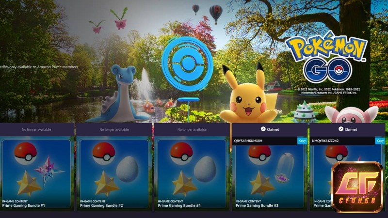 Người chơi có thể thu thập nhiều vật phẩm để sử dụng cho việc săn bắt Pokémon của mình