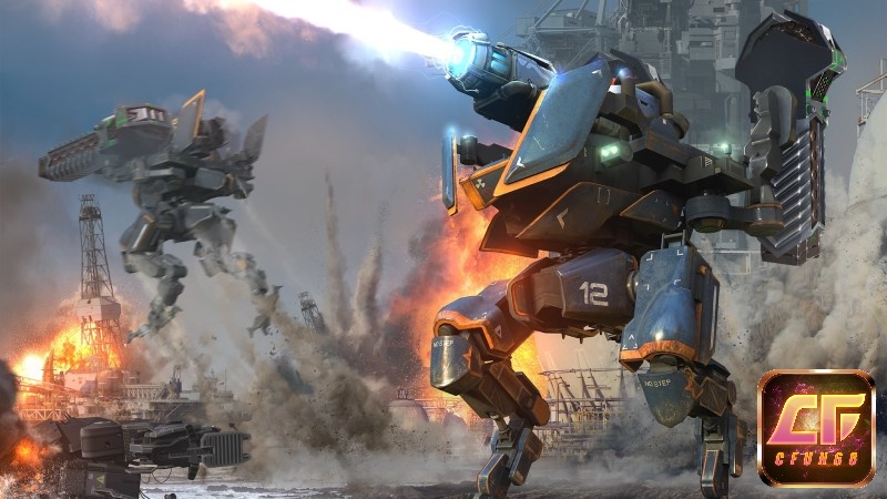 Đồ họa War Robots 3D đẹp mắt như phim và truyện viễn tưởng nổi tiếng