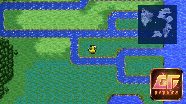 Đồ họa game Final Fantasy III có phong cách đặc biệt và đơn giản theo cấu hình thế hệ cũ