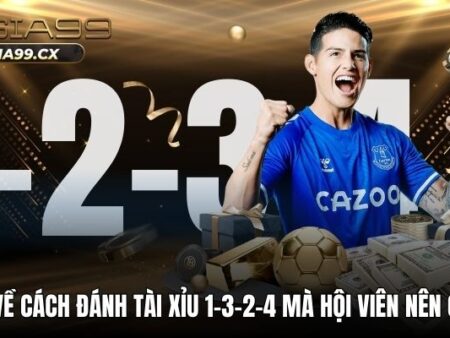 Cách đánh tài xỉu 1-3-2-4 hiệu quả và kinh nghiệm từ chuyên gia