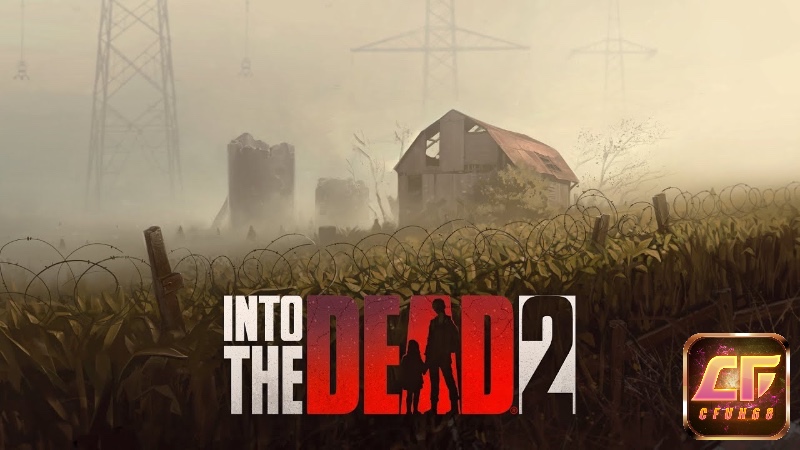 Cảnh chạy trốn và tiêu diệt zombie trong Into the Dead 2 với bối cảnh u ám và gameplay kịch tính
