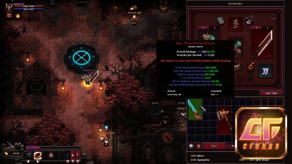 Game Hero Siege có lối chơi nhập vai kết hợp Indie đa dạng và thú vị