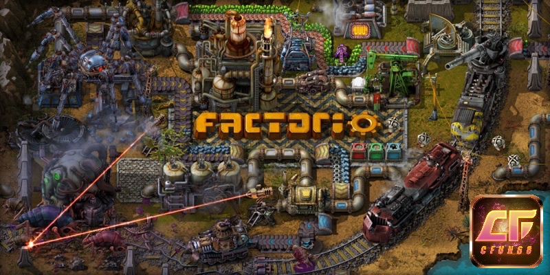 Factorio – game xây dựng và tự động hóa với đồ họa đơn giản, chạy mượt trên máy tầm trung