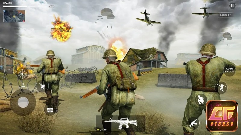 Game Shooting World – game bắn súng mô phỏng góc nhìn thứ nhất