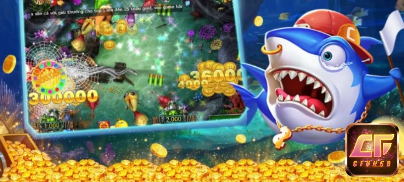 Các loài cá trong game có độ khó và điểm thưởng khác nhau, đòi hỏi chiến lược nhắm bắn phù hợp
