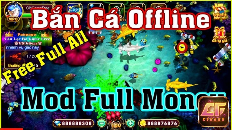 Game bắn cá offline phương tiện giải trí mang đến nhiều lợi ích như rèn luyện phản xạ, khả năng tập trung và tính toán chiến thuật