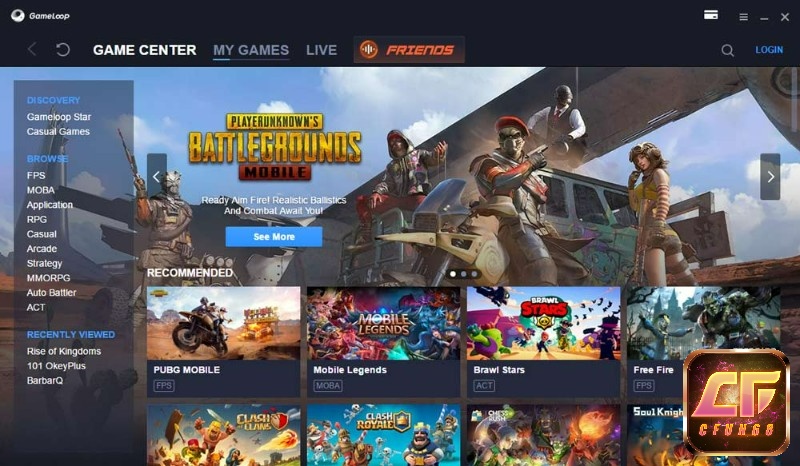 Thiết lập độ phân giải, renderer phù hợp, giới hạn FPS, phân bổ CPU RAM, map phím hoặc tay cầm