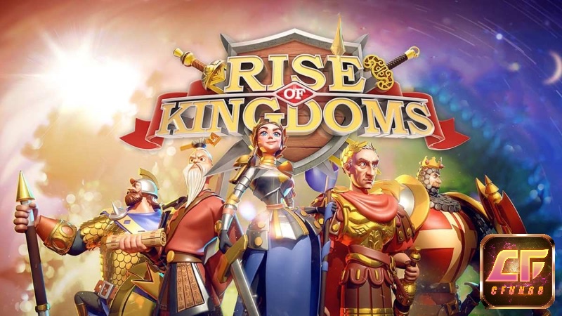 Người chơi Rise of Kingdoms xây dựng thành phố và liên minh để chinh phục bản đồ thế giới
