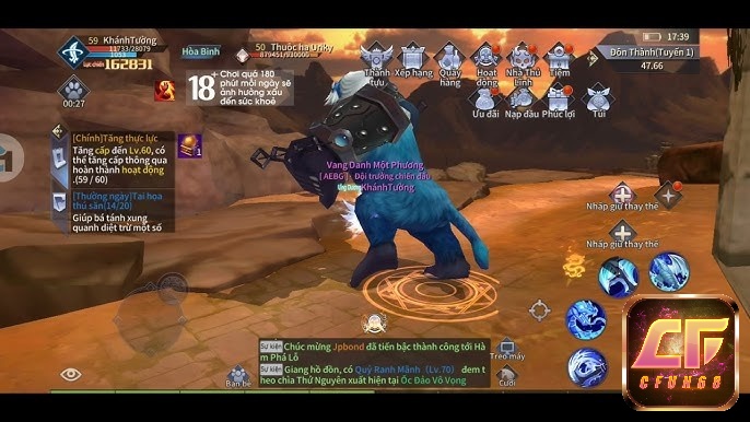 Nhiệm vụ đa dạng trong game Con Đường To Lụa mobile