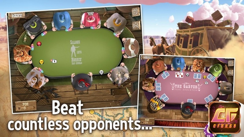 Game Poker offline mang đến nhiều lợi thế cho game thủ như không lo gián đoạn trải nghiệm, tiết kiệm dung lượng…