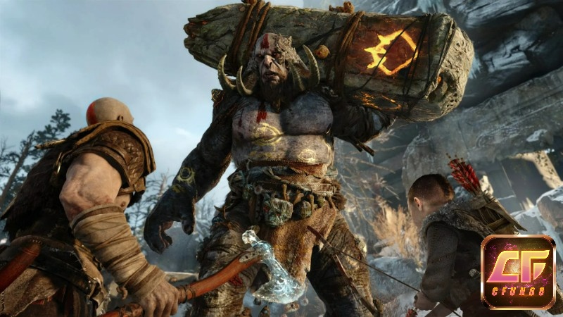 Hành trình cha con Kratos và Atreus vừa bi tráng vừa cảm động, khai thác sâu tình phụ tử thiêng liêng