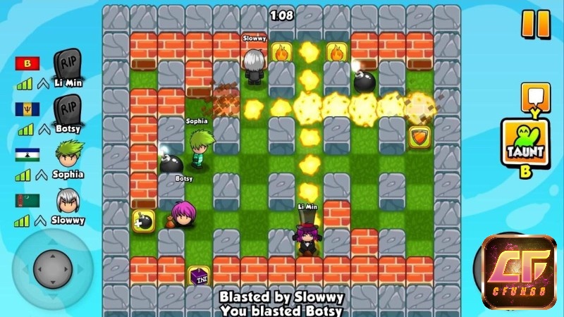 Bomber Friends – Game đặt bom hiện đại, đa dạng chế độ chơi hấp dẫn