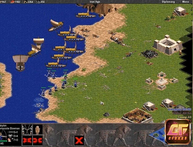 Game đế chế ban đầu thu hút nhờ cốt truyện lịch sử, đồ họa sắc nét và lối chơi chiến lược sâu sắc