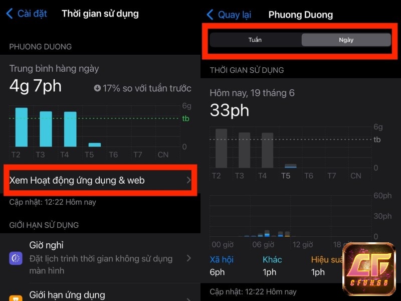 Thiết lập Screen Time, khóa mua trong ứng dụng và giới hạn nội dung để trẻ chơi game hành động an toàn