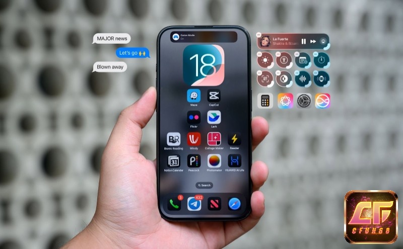 Tối ưu hệ thống iOS cắt tác vụ nền, giúp game hành động mượt và ít tỏa nhiệt