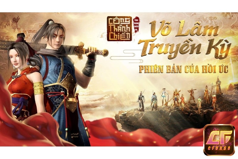 Không khí bang hội, công thành chiến và trang bị Hoàng Kim đặc trưng