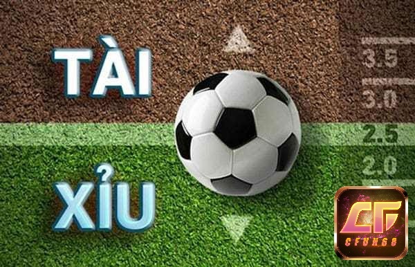 Bảng cược bóng đá với mốc kèo tài xỉu 2.75 thể hiện thắng nửa, thua nửa