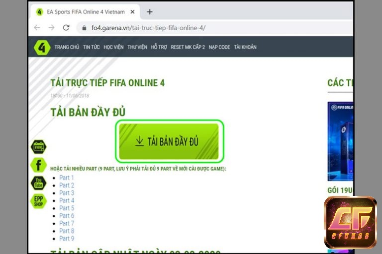 Người dùng hoàn toàn có thể tải game FIFA Online 4 thành công và bắt đầu thi đấu ngay sau khi đăng ký tài khoản.