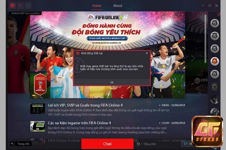 Game thủ có thể khắc phục triệt để lỗi cài đặt và tải game FIFA Online 4 thành công trên mọi thiết bị.