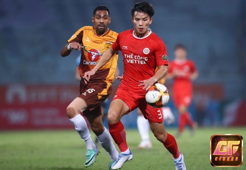 Ví dụ kèo 2.75 tại V.League minh họa rõ kịch bản thắng đủ, thắng nửa, thua nửa và thua đủ