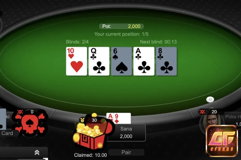 Giữ poker face lạnh lùng, tránh cược bất thường để không làm đối thủ nghi ngờ sức mạnh bộ bài