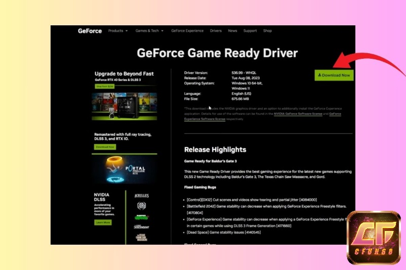 Hãy cập nhật driver GPU (WHQL), xác minh tệp game trên Steam và tắt các overlay (Discord/GeForce/Steam)