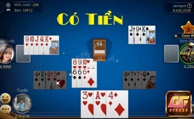 Biết đọc vị đối thủ là yếu tố then chốt trong game chơi bài phỏm online.