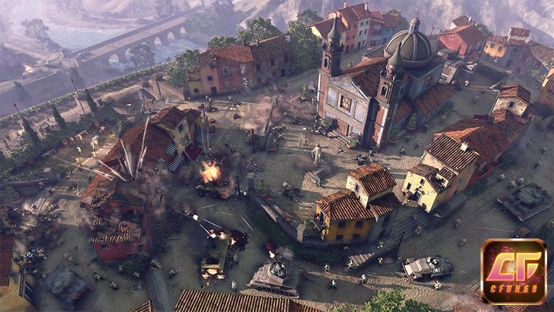 Game Company of Heroes 3 có đồ họa đẹp mắt và chân thực đến từng chi tiết nhỏ