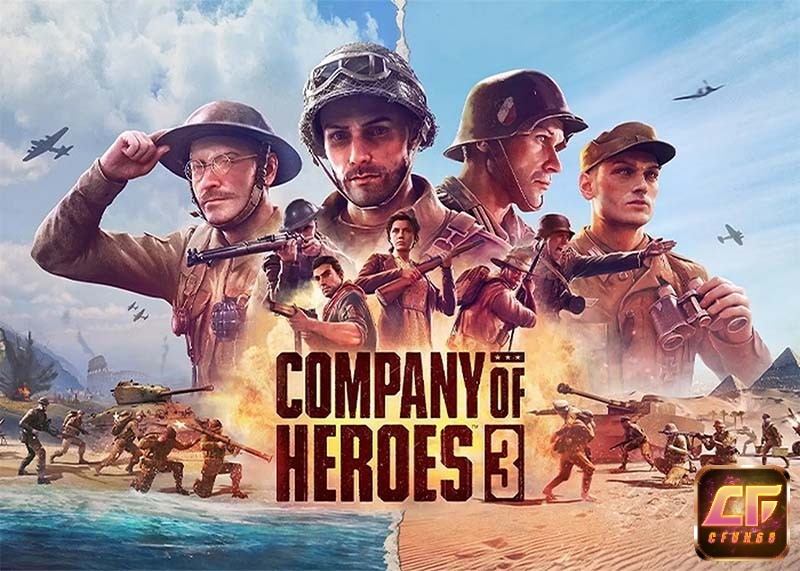 Game Company of Heroes 3 là một trò chơi chiến thuật mô phỏng thế chiến II đẹp mắt được nhiều game thủ yêu thích