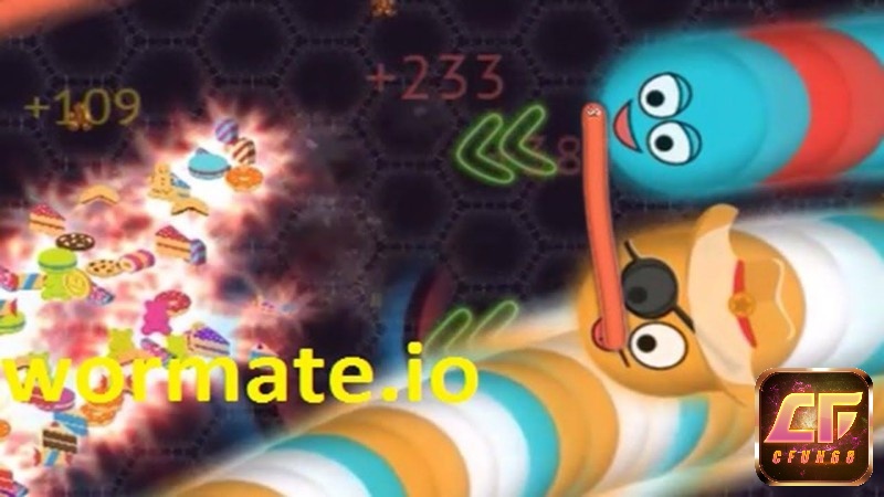 Wormate io là tựa game rắn săn mồi Wormate io hấp dẫn, thu hút đông đảo game thủ Việt nhờ đồ họa vui nhộn.