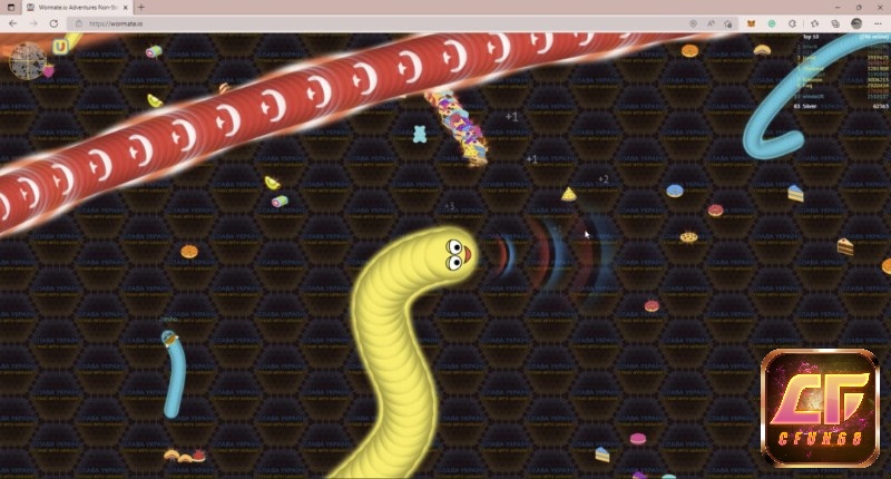 Game rắn săn mồi Wormate io hấp dẫn người Việt nhờ đồ họa dễ thương, lối chơi đơn giản nhưng nhiều chiến thuật và tính cạnh tranh cao.