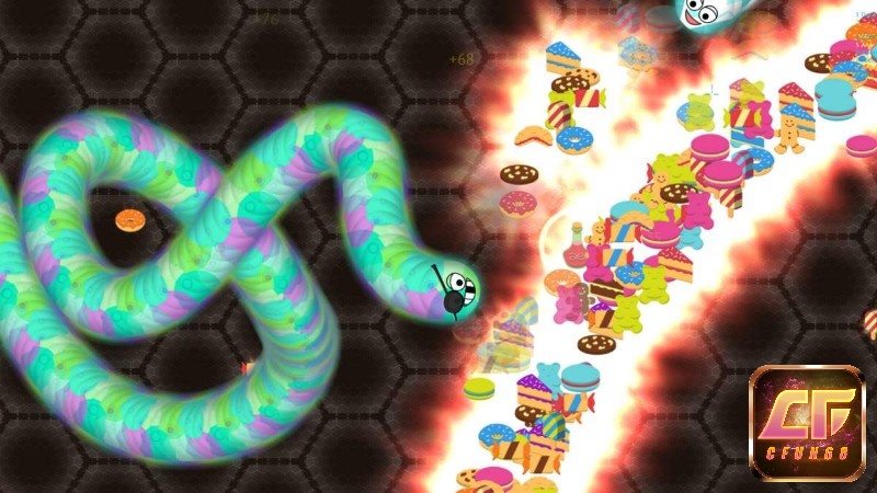 Khám phá game rắn săn mồi wormate io cùng Cfun68 ngay nhé!