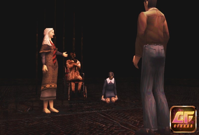 Cô bé Alessa bị thiêu sống trong nghi lễ của mẹ, trở thành trung tâm tạo nên thế giới ác mộng Silent Hill.
