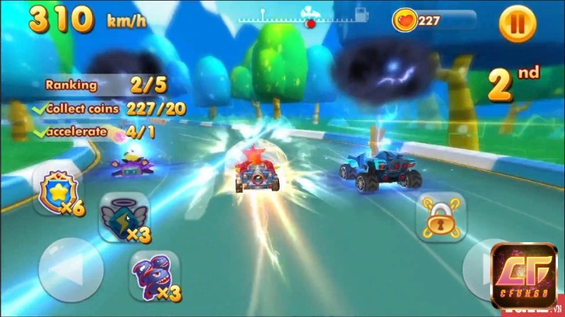 Tải game đua xe thú cho Android để tự mình trải nghiệm lối chơi đơn giản nhưng đầy tính chiến thuật ngay nhé!