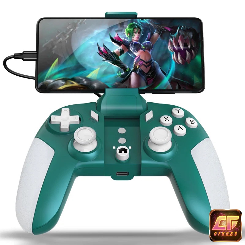Tay cầm chơi game điện thoại Android có dây mang lại độ trễ cực thấp và phản hồi chính xác tức thì.