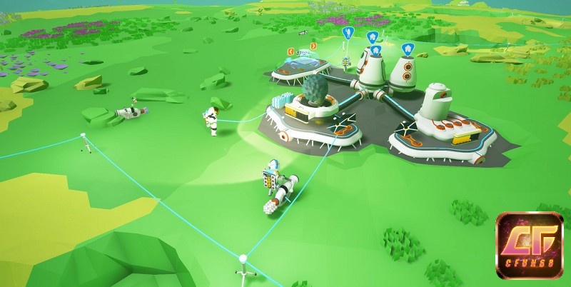 Game Astroneer được thiết kế theo hướng tự do với nhiều chế độ chơi hấp dẫn
