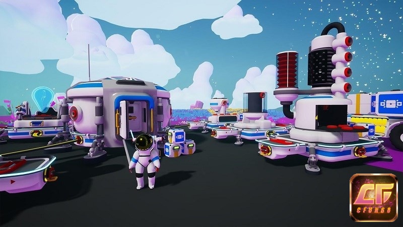 Game Astroneer gây ấn tượng mạnh với đồ họa phong cách low-poly sáng tạo và tối giản