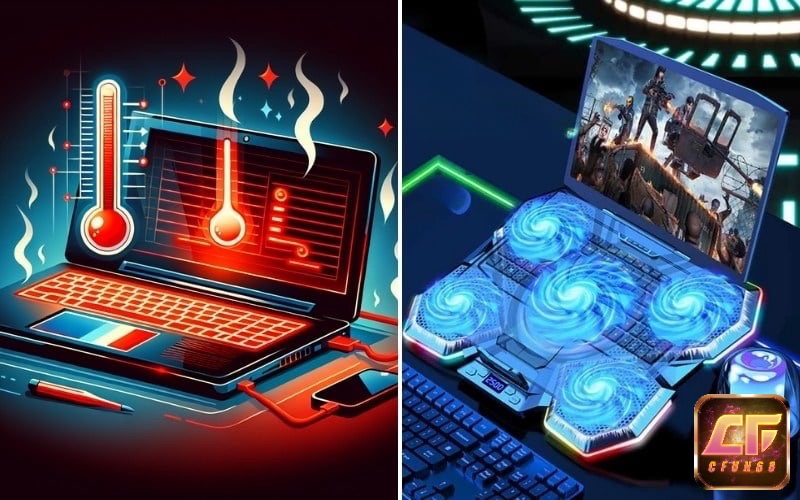 Laptop duy trì hình ảnh sắc nét và hiệu năng ổn định nhờ màn hình chất lượng cao kết hợp hệ thống tản nhiệt hiệu quả